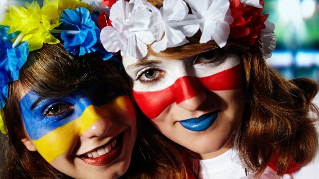 European Football Championship 2012 fan girls