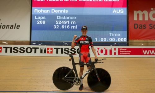 Rohan Dennis nowym rekordzistą świata w jeździe godzinnej