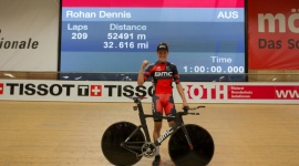 Rohan Dennis nowym rekordzistą świata w jeździe godzinnej LIFESTYLE, Sport - W niedzielę (8 lutego br.) na welodromie w Grenchen (Szwajcaria) Rohan Dennis z BMC Racing Team pobił rekord świata Międzynarodowej Unii Kolarskiej UCI w jeździe godzinnej. W ciągu 60 minut pokonał dystans aż 52 kilometrów i 491 metrów.