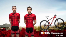 Taurus Kreidler MTB Team gotowy na nowe wyzwania LIFESTYLE, Sport - W 2016 r. starty rozpoczyna nowa drużyna kolarstwa górskiego – Taurus Kreidler MTB Team. W czerwono-czarnych barwach zespołu ścigać będą się Mateusz Zoń oraz Tomasz Dygacz, których głównym priorytetem są maratony.