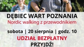 Dębiec wart Poznania – nordic walking z przewodnikiem