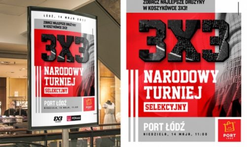 Narodowy Turniej Selekcyjny koszykówki 3X3 w Porcie Łódź
