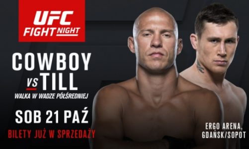 Cowboy vs. Till główną walką wieczoru na gali UFC w Gdańsku!