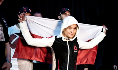 Karolina Kowalkiewicz w drugiej walce wieczoru na gali UFC w Gdańsku