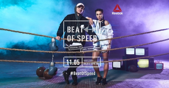 Poczuj Beat of Speed z muzyką Andrzeja Smolika! LIFESTYLE, Sport - Już 11 maja, w warszawskim Centrum EXPO XXI, Andrzej Smolik, Xxanaxx, Pezet i Miuosh wraz z ambasadorami marki Reebok: Joanną Jędrzejczyk, Karoliną Erdmann i Andrzejem Bogdałem wybiją unikalny sportowy beat - Beat of Speed!