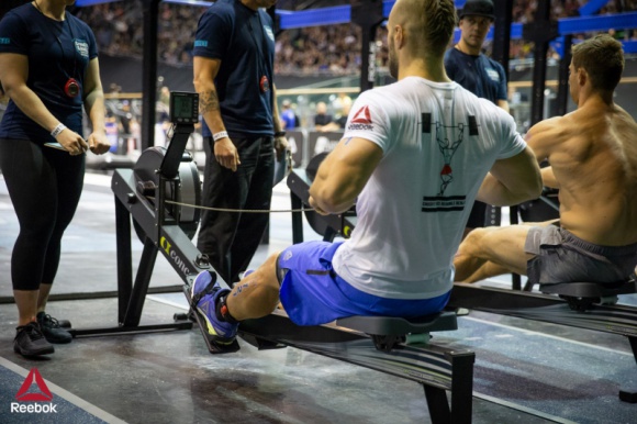 Bartek Lipka i Bronisław Olenkowicz  w zawodach Reebok CrossFit Games Regionals