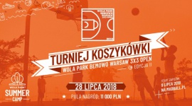 Otwarte Mistrzostwa Warszawy „Wola Park Bemowo Warsaw 3x3 Open” LIFESTYLE, Sport - Świetna gra, ogrom emocji i niesamowity sportowy klimat – już 28 lipca w Wola Parku odbędzie się druga edycja Ulicznego Turnieju Koszykówki 3x3.