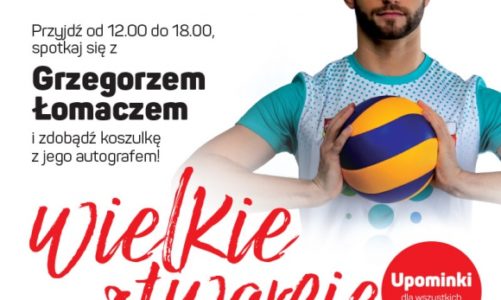 Znany siatkarz odwiedzi Magnolia Park