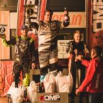 Paweł Trela z pucharem na zakończenie sezon driftingowego