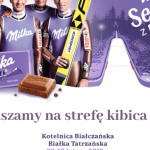 Fioletowa Strefa Kibica Milka na stoku w Białce Tatrzańskiej!