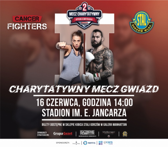 Drugi Charytatywny Mecz Gwiazd w Gorzowie LIFESTYLE, Sport - Marka MyScreenPROTECTOR jest oficjalnym sponsorem Charytatywnego Meczu Gwiazd, który wspiera dzieci w walce z chorobami nowotworowymi. Mecz odbędzie się 16 czerwca 2019 roku na stadionie STALi Gorzów.