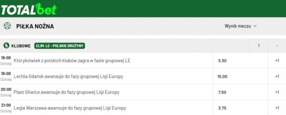 Piast, Legia, Lechia – polskie kluby walczą o Ligę Europy! LIFESTYLE, Sport - Droga polskich klubów do europejskich pucharów jest wyboista, ale jeszcze nie wszystko stracone.