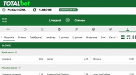 Liverpool czy Chelsea? Kto faworytem bukmachera? LIFESTYLE, Sport - Już w środę 14 sierpnia na stadionie w Stambule zostanie rozegrany mecz o Superpuchar Europy UEFA 2019. Faworytem legalnego bukmachera TOTALbet jest zwycięzca Ligi Mistrzów – Liverpool, który zmierzy się ze zwycięzcą Ligi Europy – Chelsea.