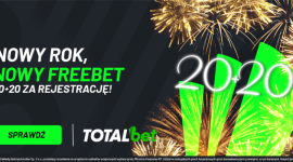 Freebet 20+20 za rejestrację w TOTALbet