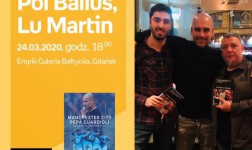 ODWOŁANE Manchester City Pepa Guardioli | Empik Galeria Bałtycka