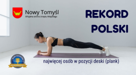W Nowym Tomyślu będą robić planka i ustanawiać Rekord Polski