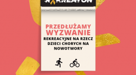 RakReaton – lecimy po milion kilometrów! LIFESTYLE, Sport - RakReaton to wyzwanie sportowe na rzecz dzieci chorych na raka organizowane w ramach Kampanii Złotej Wstążki. Po zebraniu miliona kilometrów, partnerzy przekazują 100 tys. złotych na leczenie dzieci w klinice Przylądek Nadziei.